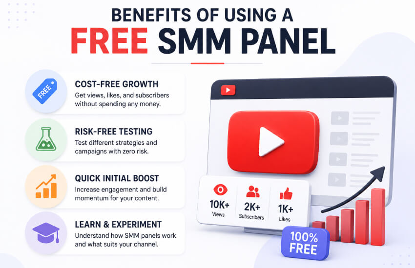 Benefits of Using a Free SMM Panel