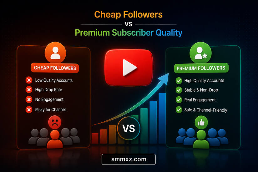 Cheap Followers vs Premium Subscriber Quality