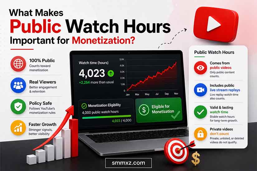 What Makes Public Watch Hours Important For Monetization