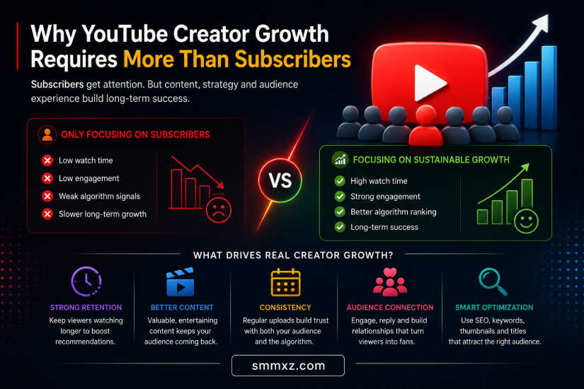 Why YouTube Creator Growth Requires More Than Subscribers